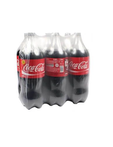 coca cola 2 5 lt 6 adet koli marketpaketi