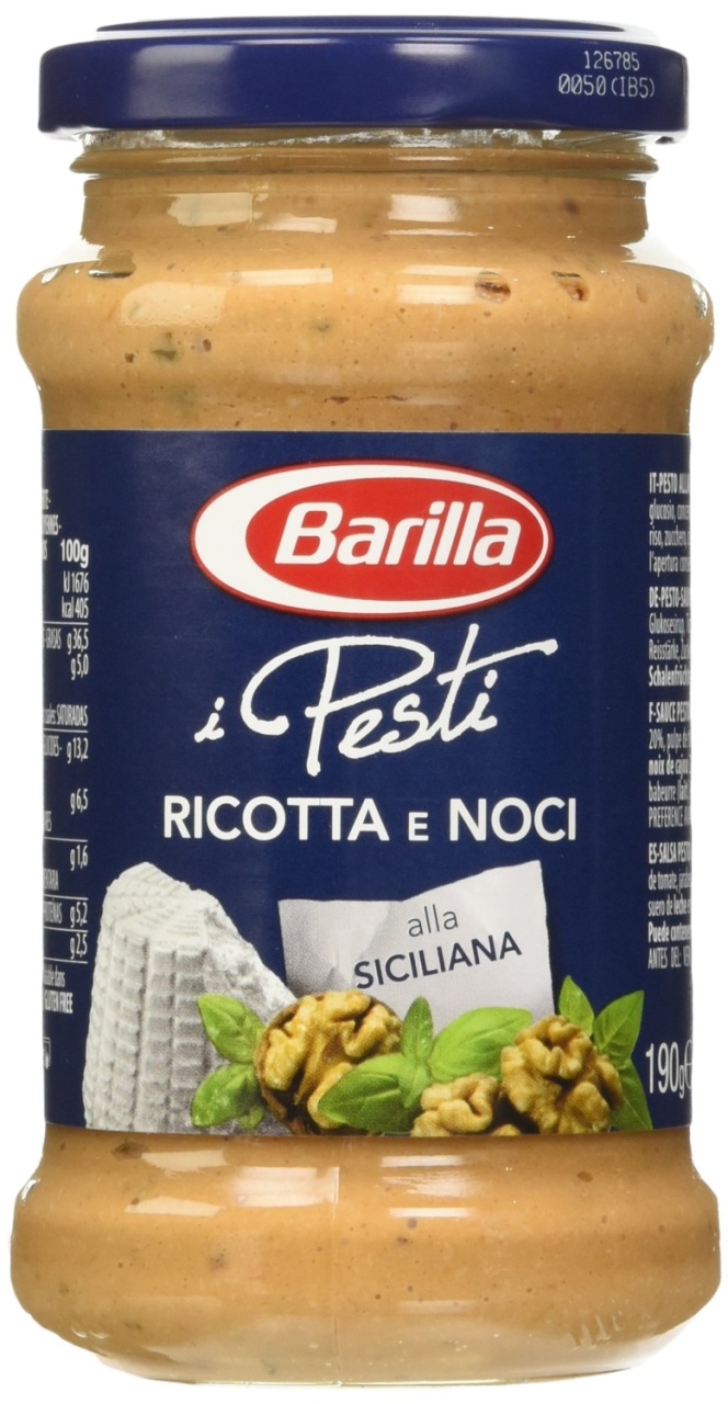 Barilla Pesto Siciliana Makarna Sosu 190 gr - Marketpaketi