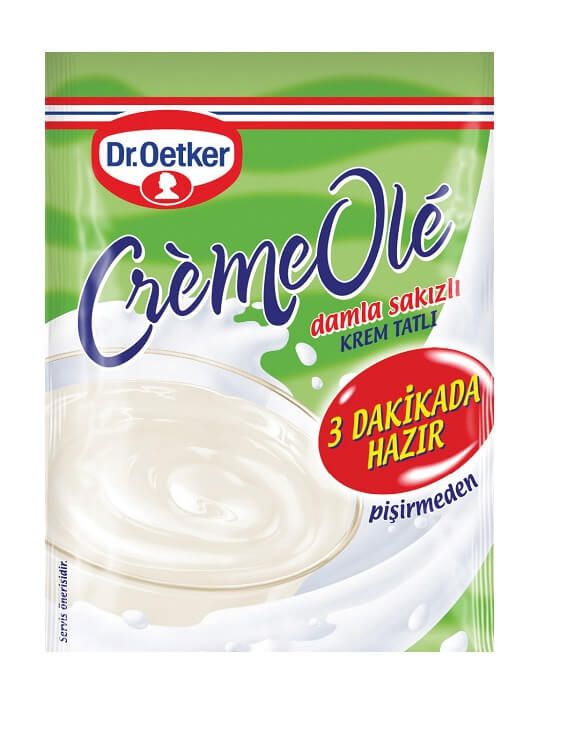 Dr.Oetker Creme Ole Damla Sakızlı 110 gr Marketpaketi