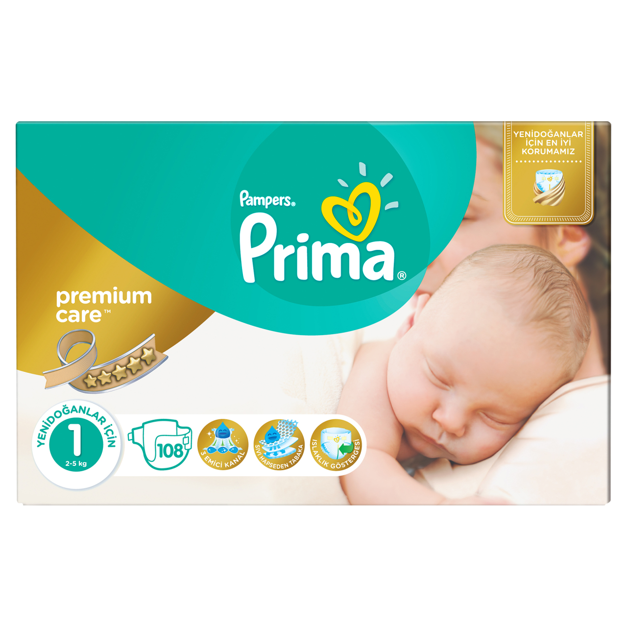 Prima Premium Care Bebek Bezi Yenidoğan Paketi Marketpaketi