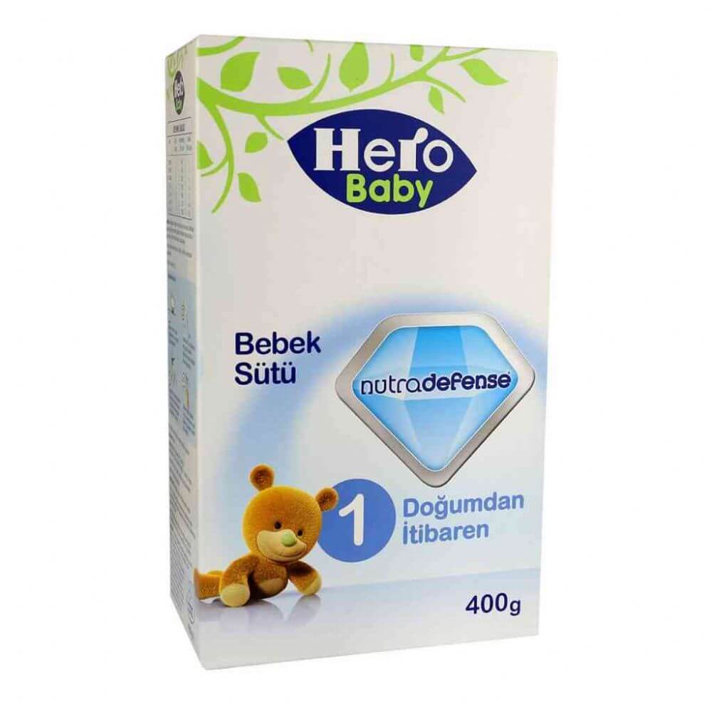 Hero Baby Nutrasense 1 Bebek Sütü 400 gr x 3 Adet - Marketpaketi