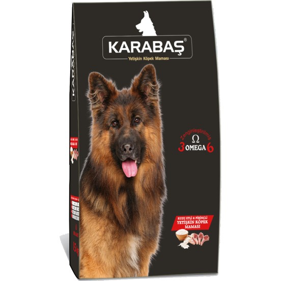 Karabaş Kuzu Etli Köpek Maması 15 Kg Marketpaketi