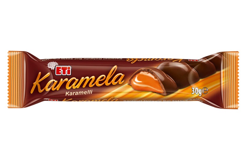 Eti Karamela Çikolata 30 Gr Marketpaketi