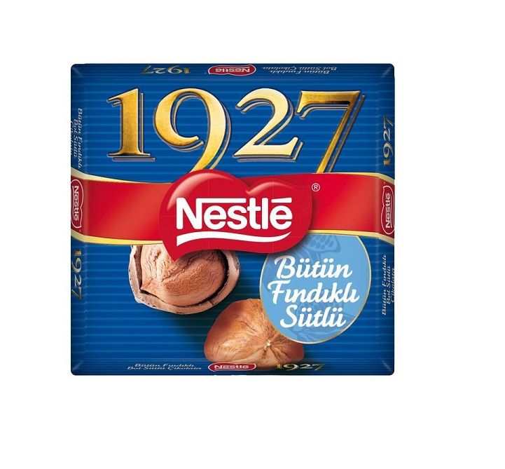 Nestle 1927 Bütün Fındıklı Bol Sütlü Çikolata 76 Gr Marketpaketi