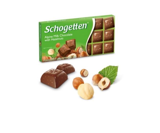 Schogetten Sütlü Fındıklı Çikolata 100 Gr Marketpaketi