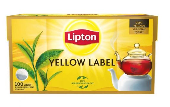 Lipton Yellow Label Demlik Çay 320 Gr 100 Adet