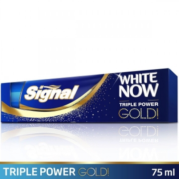 Signal Diş Macunu Gold  White Now 75 Ml