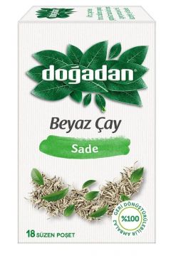 Doğadan Beyaz Çay Sade 18 Adet