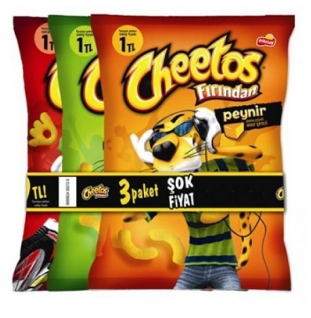 Cheetos Aile Paketi 3lü paket 60 Gr