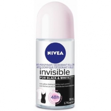 Nivea Roll On Invisible Woman Black and White 50 Ml