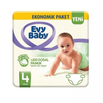 Evy Baby Bebek Bezi 4 Beden Maxi 27 Adet