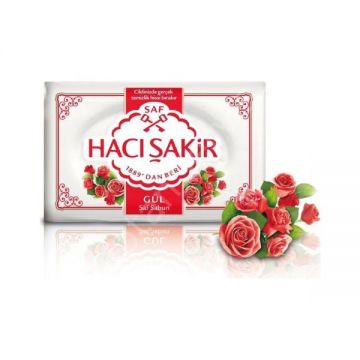 Hacı Şakir Banyo Sabunu Gül 600 Gr