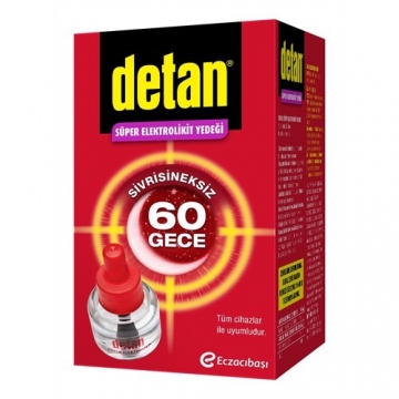 Detan Süper Elektrolikit Yedek 30 Gece