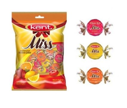 Kent Miss Karışık Meyve Aromalı Bayram Şekeri 1 Kg