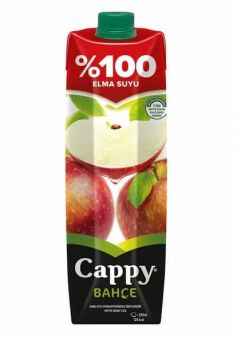 Cappy %100 Elma Şeker İlavesiz 1 Lt