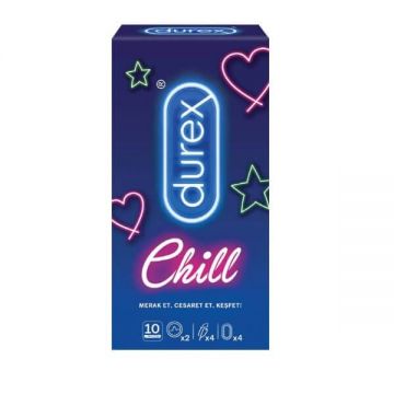 Durex Prezervatif Chill 10 Adet