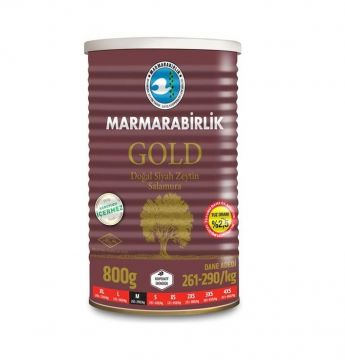 Marmarabirlik Gold Siyah Zeytin M Boy 800 Gr