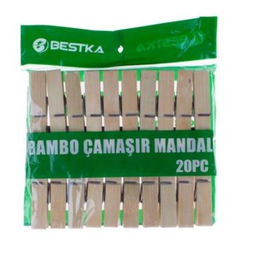 Bestka Bambu Mandal 20 Adet 1 Paket