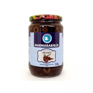 Marmarabirlik Dilimli Siyah Zeytin 350 Gr