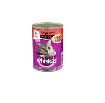 Whiskas Sığır Etli Kedi Konservesi 400 Gr