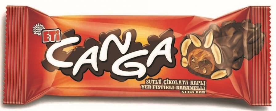 Eti Canga Çikolata Kaplı Fıstıklı Karamelli Bar 45 g Marketpaketi