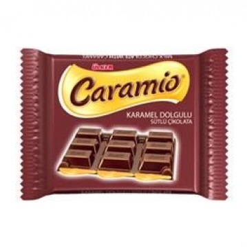 Ülker Caramio Karamel Dolgulu Tablet Çikolata 55 Gr