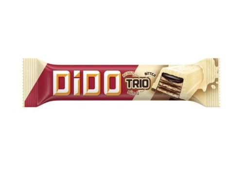 Dido Trio Gofret Beyaz Çikolatalı 36.5 Gr