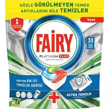 Fairy Platinum Plus Ultra 33 Adet Bulaşık Makinesi Kapsülü