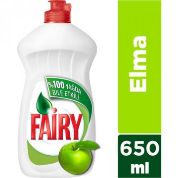 Fairy Bulaşık Deterjanı Elma 650 Ml