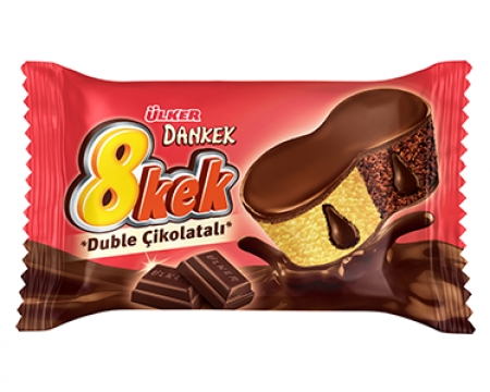 Ülker Dankek 8Kek Duble Çikolatalı 55 Gr