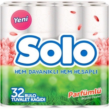 Solo Tuvalet Kağıdı 32 Rulo Parfümlü