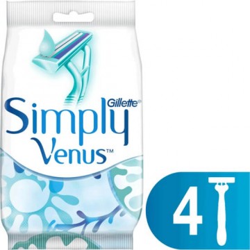 Gillette Venus Simply 2 li Bıçak Kullan At 4 Adet