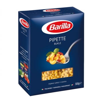 Barilla Pipette Bukle Makarna 500 Gr