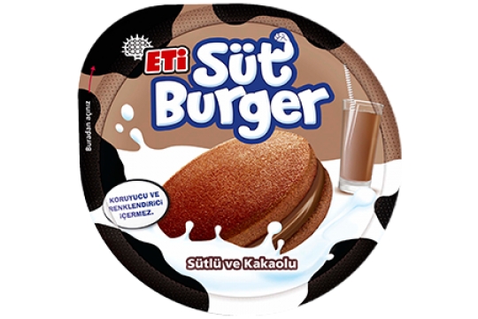 Eti Süt Burger Sütlü ve Kakaolu 35 Gr