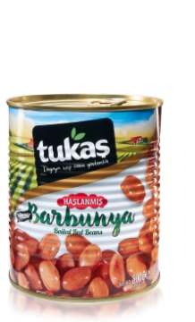 Tukaş Haşlanmış Barbunya 800 Gr