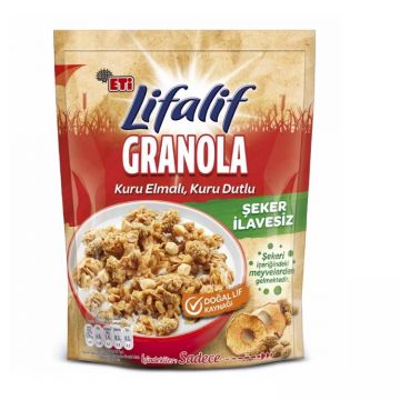 Eti Lifalif Granola Elmalı Dutlu 200 Gr