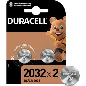 Duracell 2032 Lityum Düğme Pil