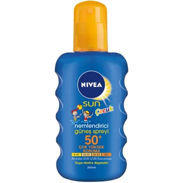 Nivea Sun Kids Nemlendirici Güneş Spreyi 50+ 200 ml