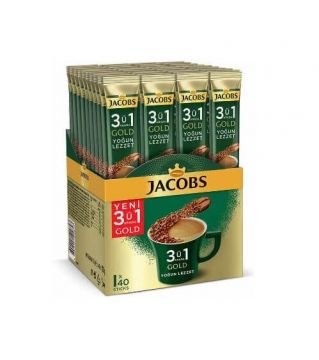 Jacobs Gold 3 ü 1 Arada Yoğun Lezzet 18 Gr x 40 Adet
