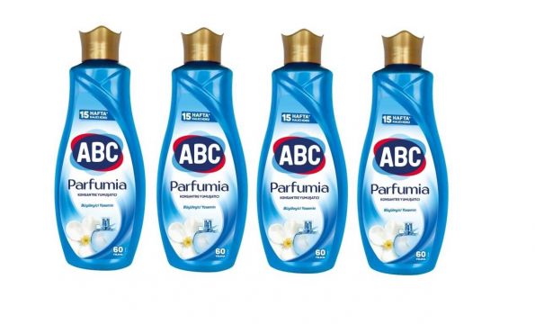 ABC Parfumia Büyüleyici Yasemin Yumuşatıcı 1440 ml x 4 Adet