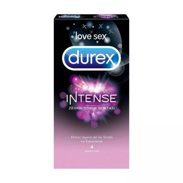 Durex Intense Prezervatif 4 Adet