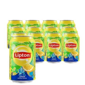 Lipton Ice Tea Limon 330 ml x 12 Adet