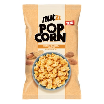 Nutzz Popcorn Yer Fıstığı & Badem 85 Gr