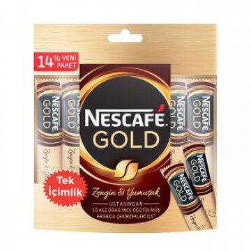 Nescafe Gold Tek İçimlik Kahve 14 x 2 Gr