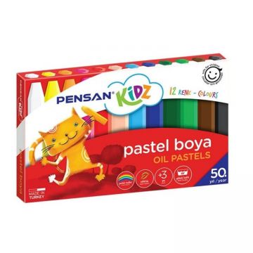 Pensan Pastel Boya Kidz 12 Renk