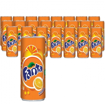 Fanta Portakal 250 ml x 24 Adet