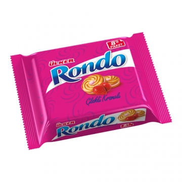 Ülker Rondo Çilekli Kremalı 8' li Paket 488 Gr