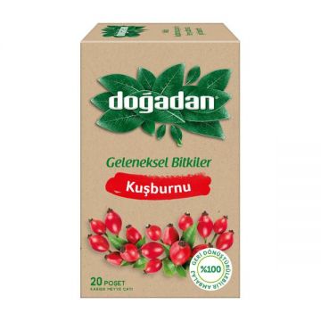 Doğadan Kuşburnu 20 Poşet Bitki Çayı 40 Gr