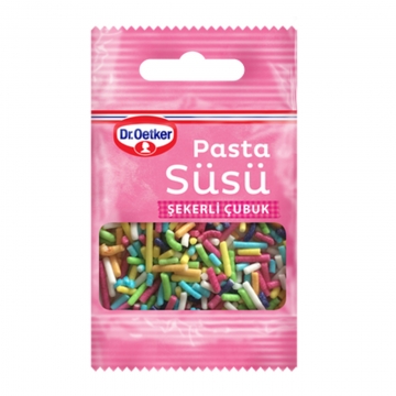 Dr.Oetker Pasta Süsü Şekerli Çubuk 10 gr