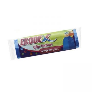 Ekodex Büyük Boy Çöp Torbası 7 Adet